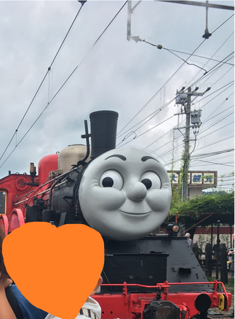 大井川鉄道へトーマスに会いに！！第2弾～ついにジェームス乗車！実物大のトーマスに会えて大興奮: 保育士ママ春夏秋冬